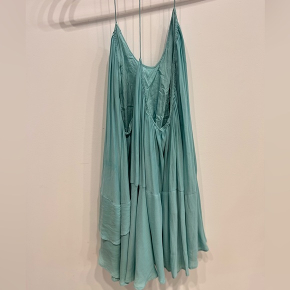 Forever 21 Blue Flowy Dress - Picture 2 of 3